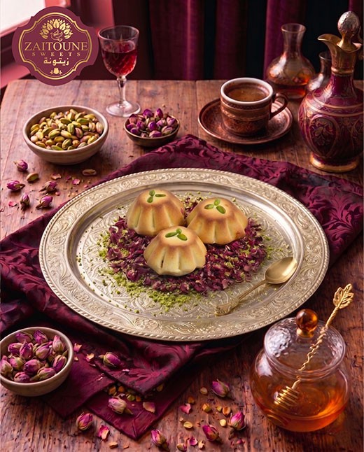 غريبة بالقشطة